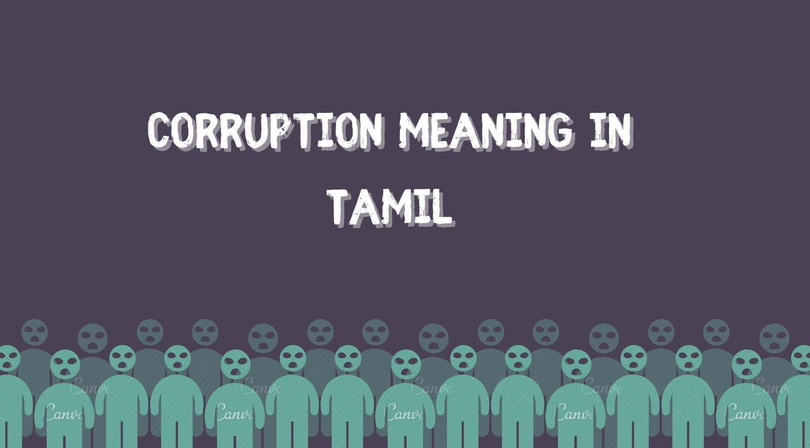 Corruption Meaning in Tamil